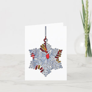 'Melanin' Folding Holiday Card