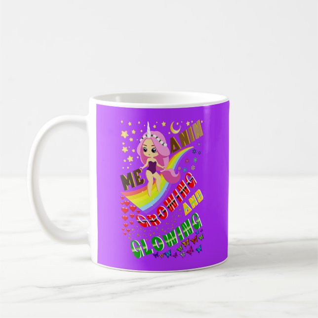 Melanin Growing And Glowing Coffee Mug (Left)