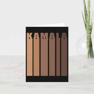 Melanin Kamala Harris 2024 Election Sticker Card