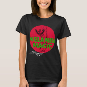Melanin Magic  Occult Science Allah 7 Moorish T-Shirt