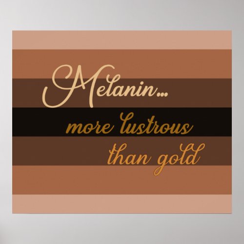 Melanin Poster