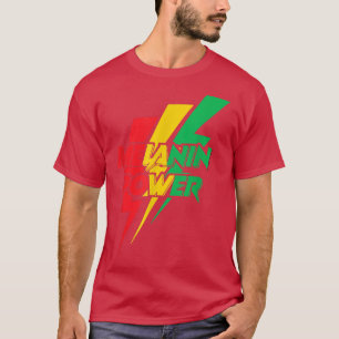 Melanin power juneteenth celebrating 1865  T-Shirt
