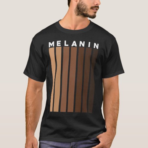 Melanin Shades Black Pride Gift T_Shirt