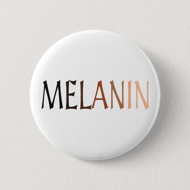 MELANIN Shades of Black Button (Front)