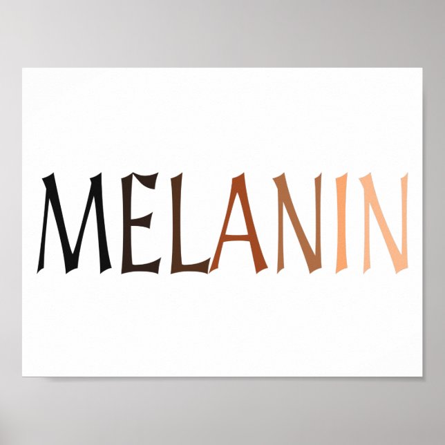 MELANIN Shades of Black Poster (Front)