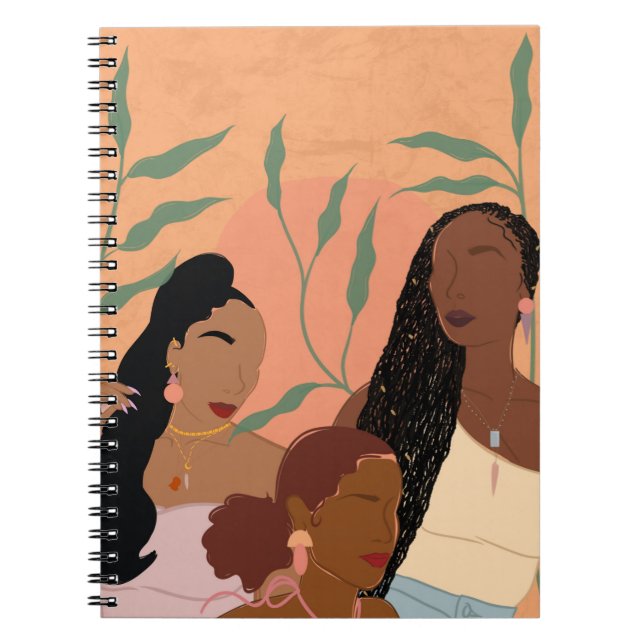 Melanin Vibes Notebook (Front)