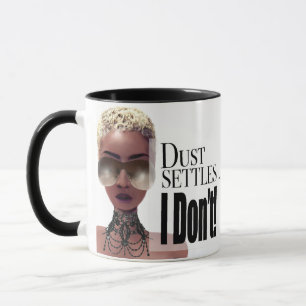 MelaninBerry Beauty DUST SETTLES Affirmation Mug