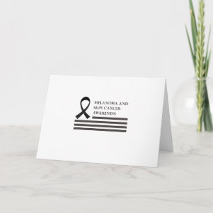 Melanoma And Skin Cancer Awareness Fight Cancer Card