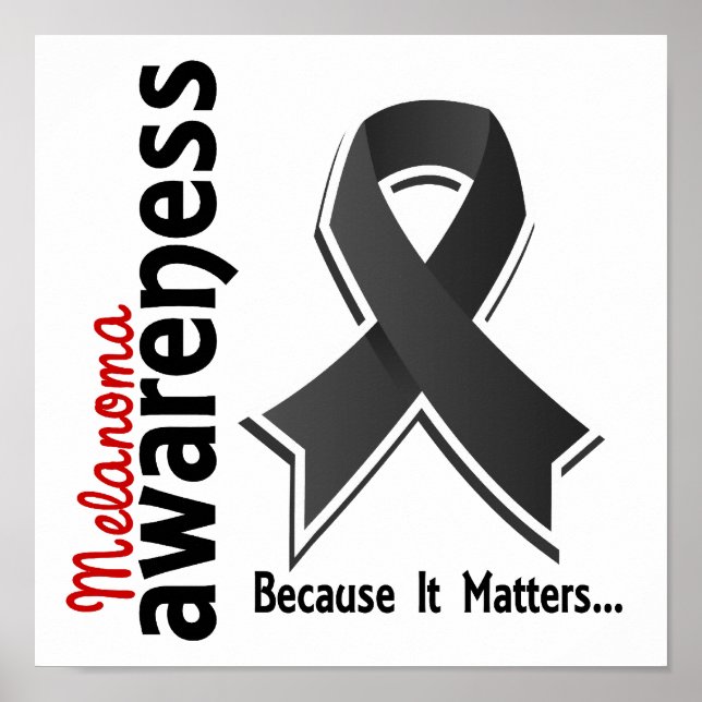 Melanoma Awareness 5 Poster (Front)