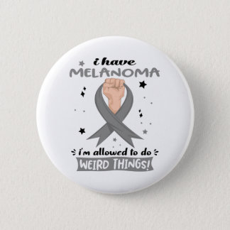 Melanoma Awareness Month Ribbon Gifts Button