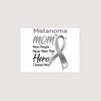 Melanoma Awareness Month Ribbon Gifts Post-it Notes