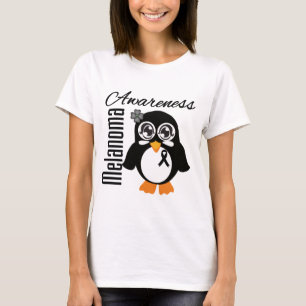 Melanoma Awareness Penguin T-Shirt