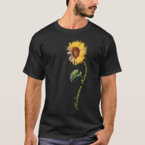 Melanoma Awareness Sunflower TShirt