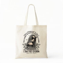 Melanoma Cancer Awareness Beautiful Girl Butterfly Tote Bag