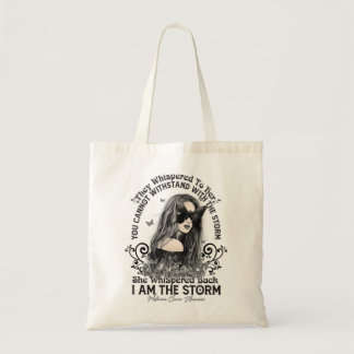 Melanoma Cancer Awareness Beautiful Girl Butterfly Tote Bag