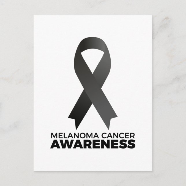 Melanoma Cancer Awareness Postcard (Front)
