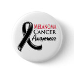 Melanoma Cancer Awareness Ribbon