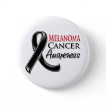 Melanoma Cancer Awareness Ribbon Button
