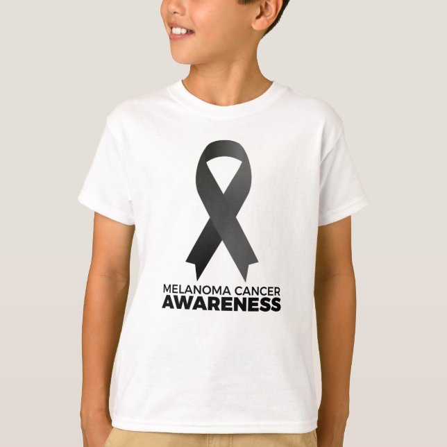 Melanoma Cancer Awareness T-Shirt (Front)