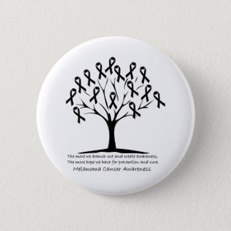 melanoma cancer awareness tree button
