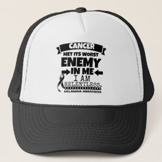 Melanoma Cancer Met Its Worst Enemy in Me Trucker Hat