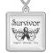 Melanoma Cancer Survivor Deco Ribbon
