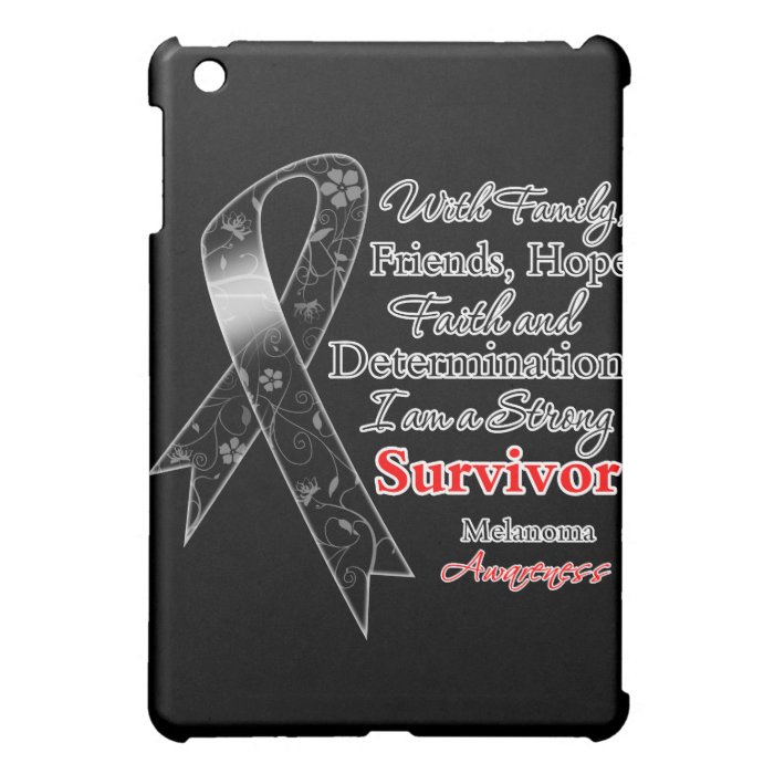 Melanoma Support Strong Survivor iPad Mini Case