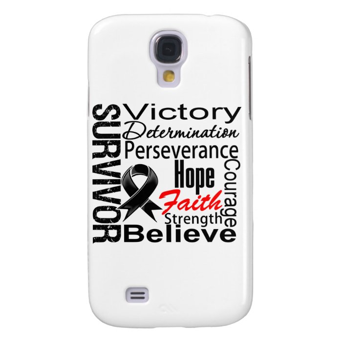 Melanoma Survivor Collage Galaxy S4 Covers