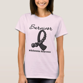 Melanoma Survivor Ribbon T-Shirt