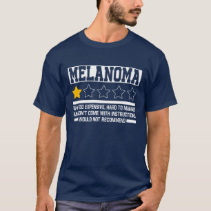 Melanoma Warrior Skin Cancer Melanoma Awareness T-Shirt