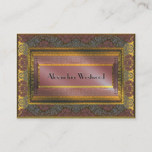 Customizable MeLark Celia  Elegant II Victorian Business Card Templates