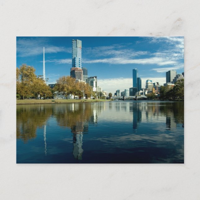 Melboure Skyline Postcard (Front)