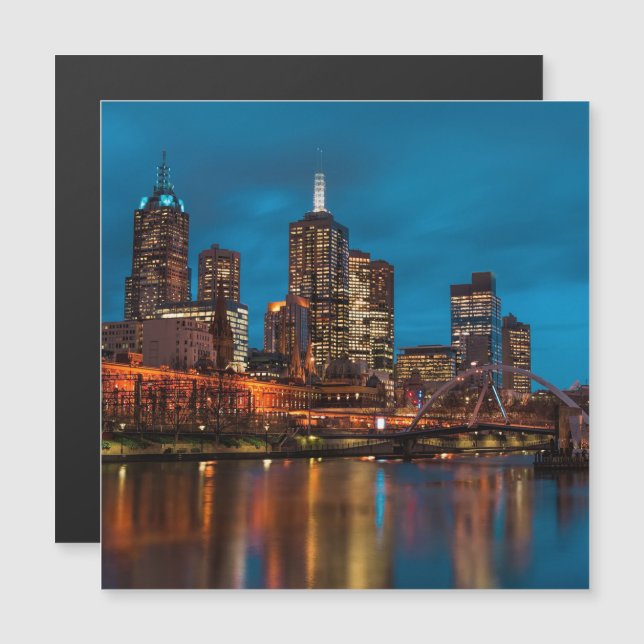 Melbourne at night (Front/Back)