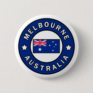 Melbourne Australia Button