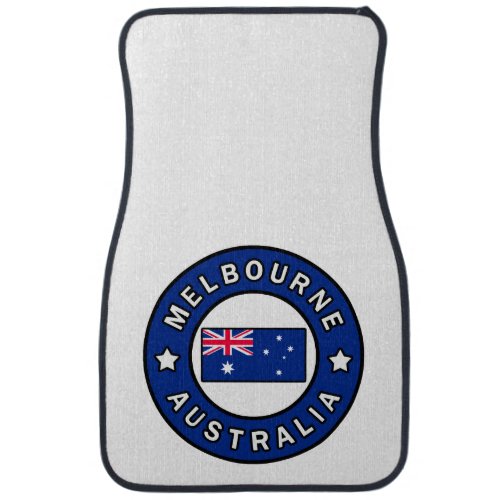 Melbourne Australia Car Floor Mat