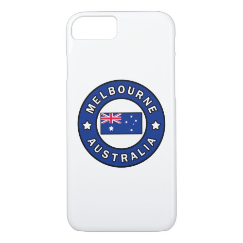 Melbourne Australia iPhone 87 Case