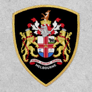 Melbourne, Australia - coat of arms Patch