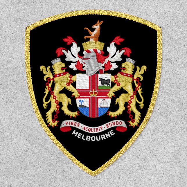Melbourne, Australia - coat of arms Patch (Front)