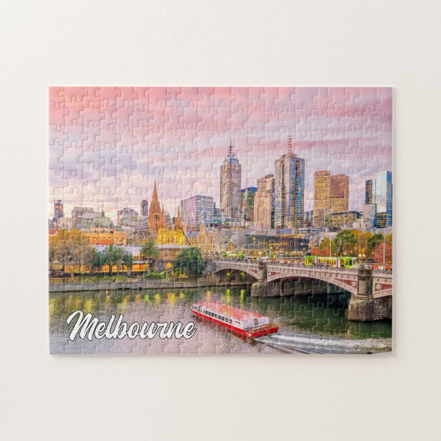 Melbourne, Australia Jigsaw Puzzle (Horizontal)