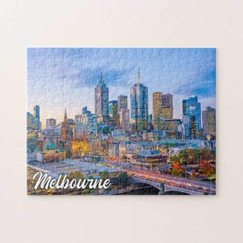 Melbourne Australia Jigsaw Puzzle