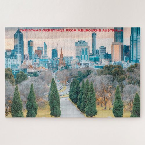 Melbourne Australia Jigsaw Puzzle