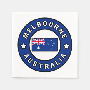 Melbourne Australia Napkins