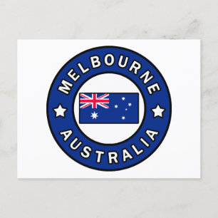 Melbourne Australia Postcard