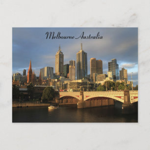 Melbourne Australia Postcard