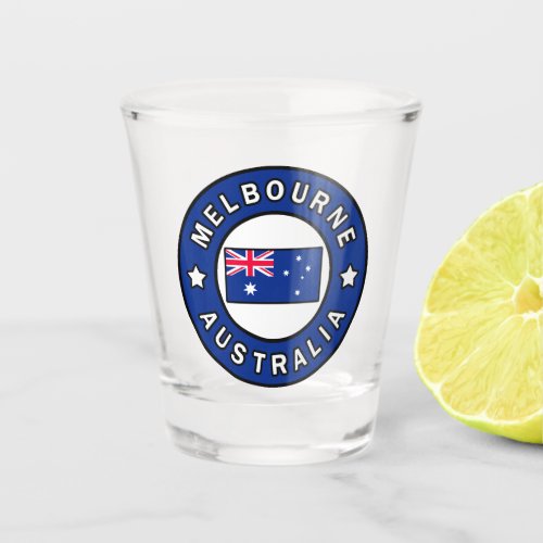 Melbourne Australia Shot Glass