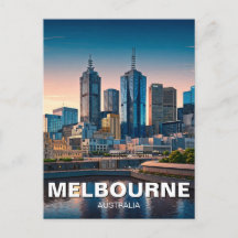Melbourne Australia Skyline Travel