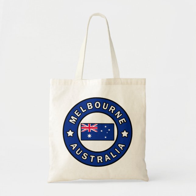 Melbourne Australia Tote Bag (Front)