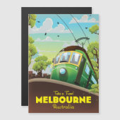 Melbourne Australia Tram  (Front/Back)