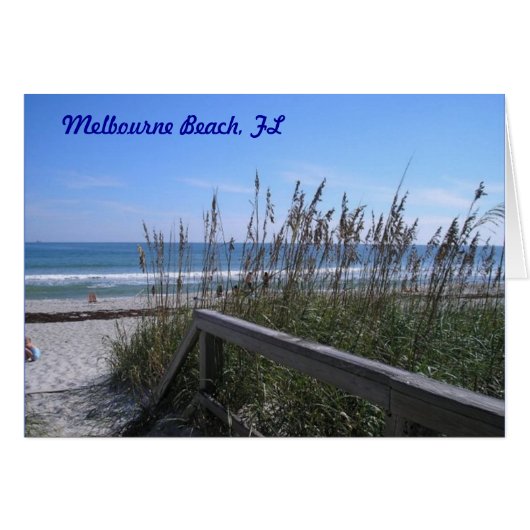 Melbourne Beach, FL Cards (Front Horizontal)
