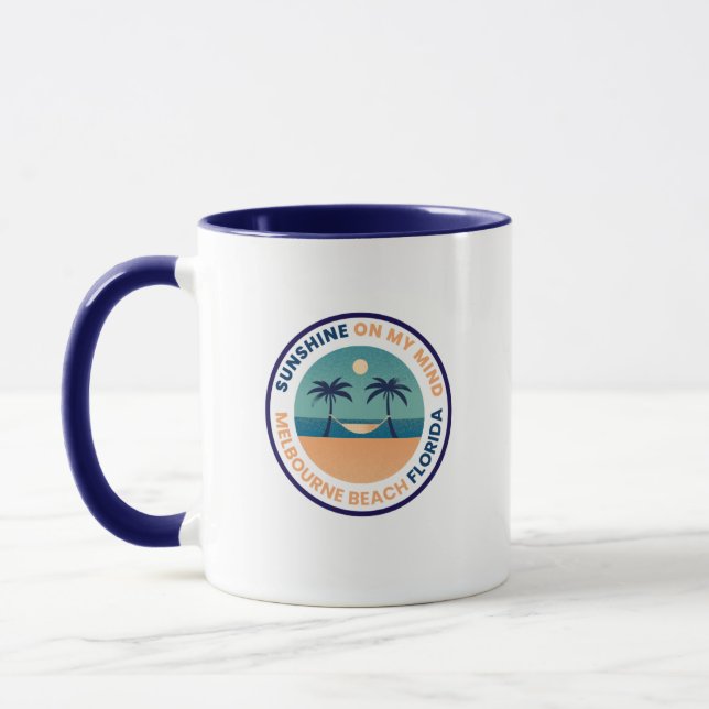 Melbourne Beach Florida Coffee Mug (Left)